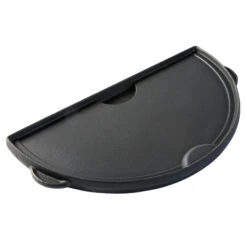 Big Green Egg EGGspander System Half Plancha Griddle Gietijzer Large -Big Green Egg 104090 cighl cast iron griddle half moon grid reversed