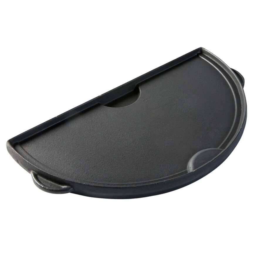 Big Green Egg EGGspander System Half Plancha Griddle Gietijzer Large - Afbeelding 4