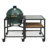Big Green Egg Modular Outdoor Workspace Compleet Systeem SS-Wood-Grid Incl. XXL Barbecue -Big Green Egg 2019 egg frame 2xl expansion frame ss wood grid
