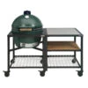 Big Green Egg Modular Outdoor Workspace Compleet Systeem SS-Wood-Grid Incl. Extra Large Barbecue -Big Green Egg 2019 egg frame xl expansion frame ss wood grid
