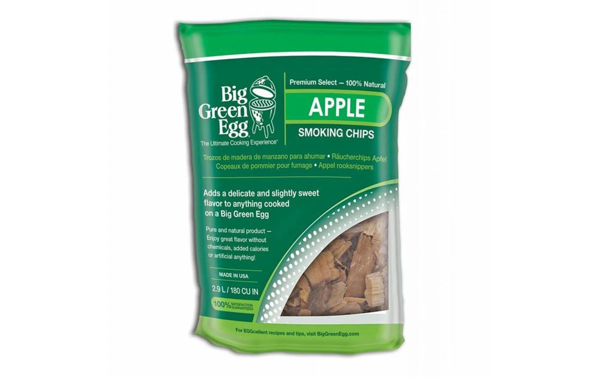 Big Green Egg Apple Wood Chips 3 Big Green Egg Apple Wood Chips