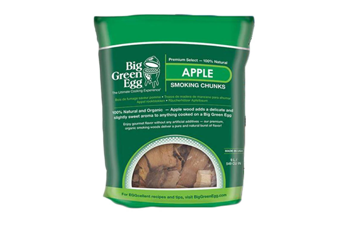 Big Green Egg Apple Wood Chunks 3 Big Green Egg Apple Wood Chunks