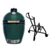 Big Green Egg Medium Barbecue ø 38 Cm Keramiek Groen Met IntEGGrated Nest En Handler -Big Green Egg bge hoofd 2 large integgrated nest handler 1 1