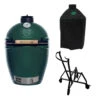 Big Green Egg Large Barbecue ø 47 Cm Keramiek Groen Met IntEGGrated Nest, Handler En Hoes -Big Green Egg bge hoofd 2 large integgrated nest handler cover 1