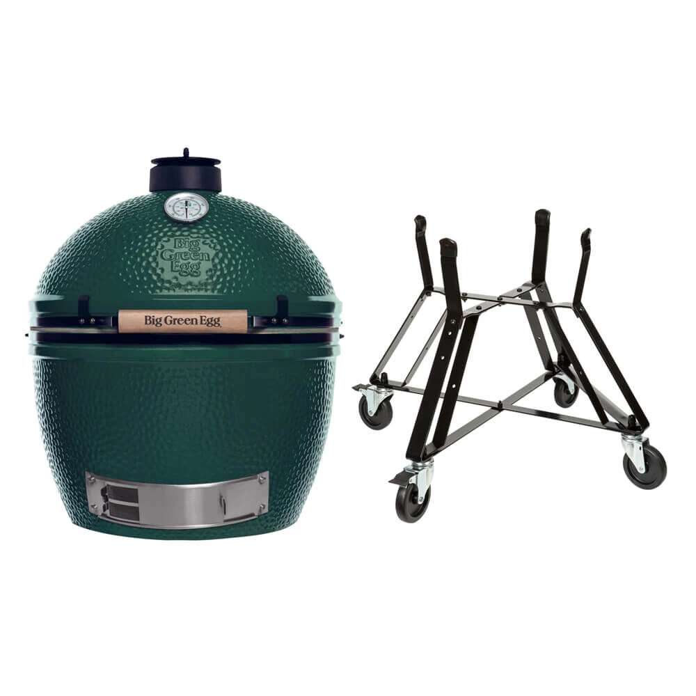 Big Green Egg Extra Large Barbecue ø 67,5 Cm Keramiek Groen Met Onderstel 6 Big Green Egg Extra Large Barbecue ø 67,5 Cm Keramiek Groen Met Onderstel - Afbeelding 4