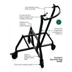 Big Green Egg IntEGGrated Onderstel Met Handler -Big Green Egg big green egg integgrated onderstel met handler 2