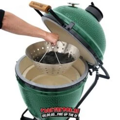 Big Green Egg Perforated Half Grid Large TBV EGGspander Kit