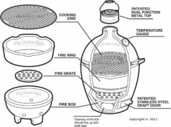 Big Green Egg Large + Integgrated Nest + Handler + Mates -Big Green Egg image 71